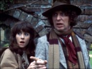 Tw of the best heroes ever, Mr. Tom Baker, the fourth Doctor and Liz Sladen as Sarah Jane Smith :)
